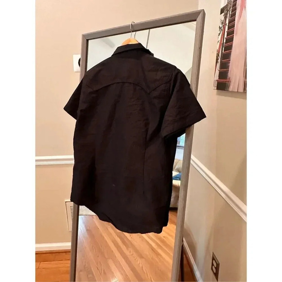Scott James England Button Down Shirt Black Size Small - Picture 4 of 4